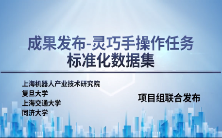 成果發(fā)布-靈巧手操作任務(wù)標(biāo)準(zhǔn)化數(shù)據(jù)集